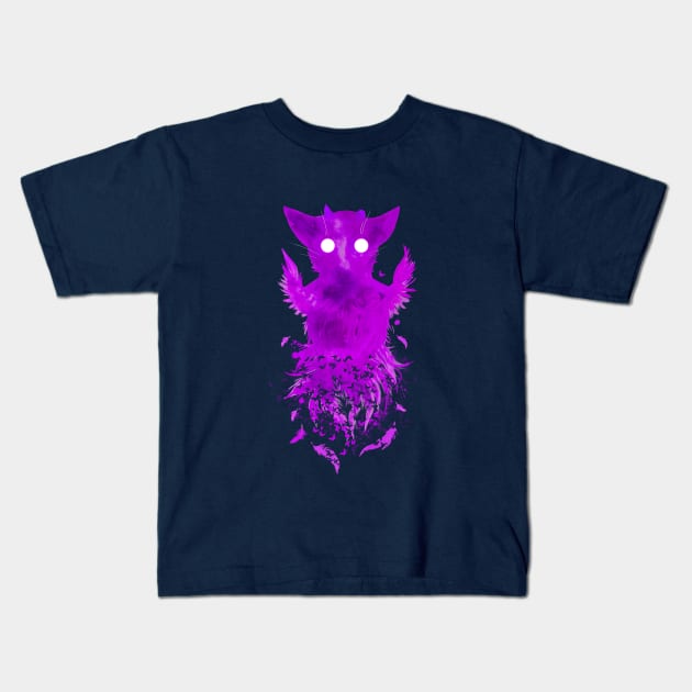 Trico Purple Variant Kids T-Shirt by RioBurton